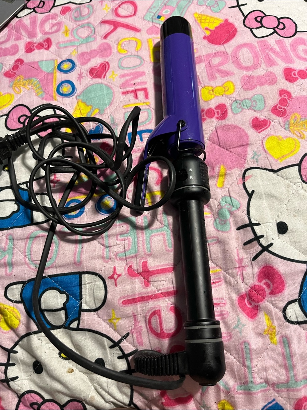 Hot tools curling iron